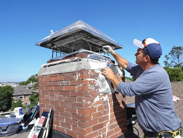 Chimney Crown Services service in New Canaan, CT